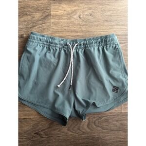 Salty Crew Women's Beacons Shorts Sage Green Size Small